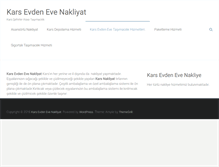 Tablet Screenshot of karsevdenevenakliyat.com